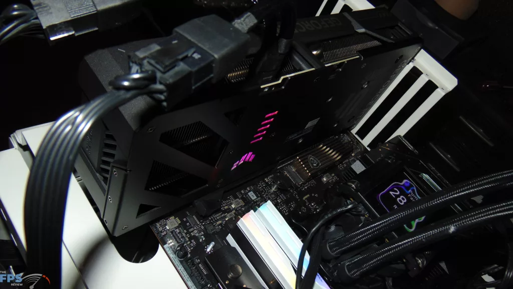 ASUS TUF Gaming GeForce RTX 5060 Ti 16GB OC Edition Installed in Computer