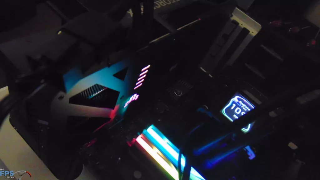 ASUS TUF Gaming GeForce RTX 5060 Ti 16GB OC Edition Installed in Computer