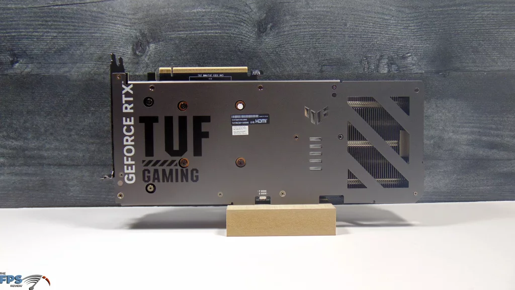ASUS TUF Gaming GeForce RTX 5060 Ti 16GB OC Edition Card Back