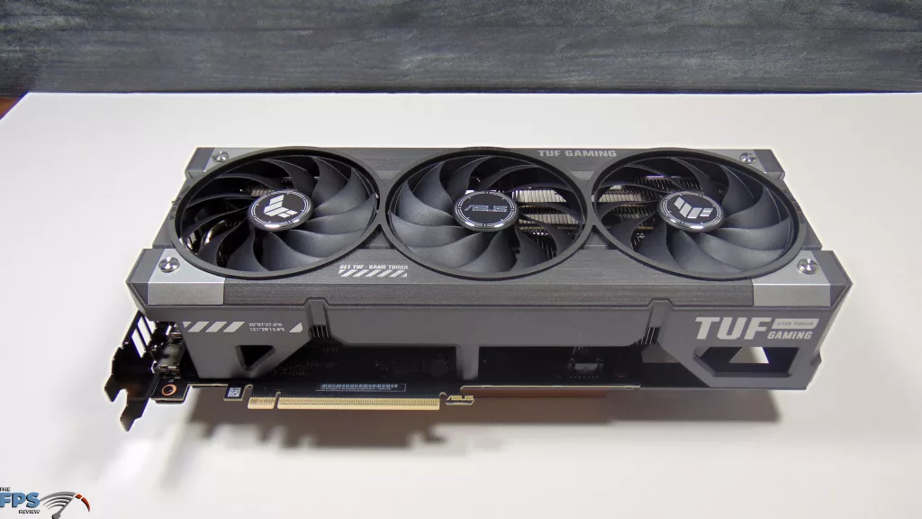 ASUS TUF Gaming GeForce RTX 5060 Ti 16GB OC Edition Card Top