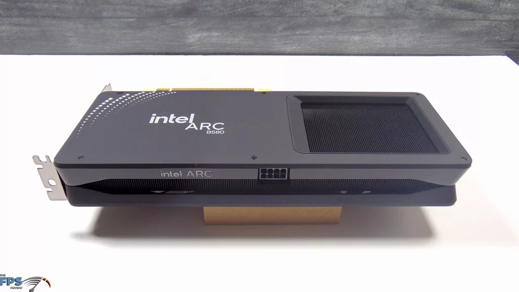Intel Arc B580 Limited Edition Card Back