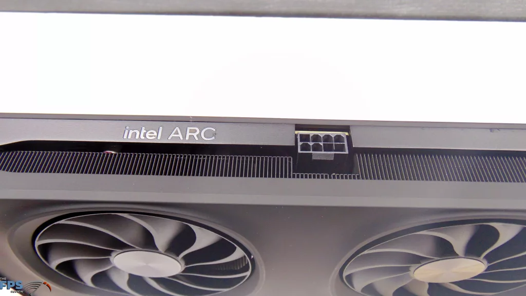 Intel Arc B580 Limited Edition Power Connector