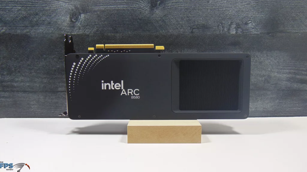 Intel Arc B580 Limited Edition Card Back