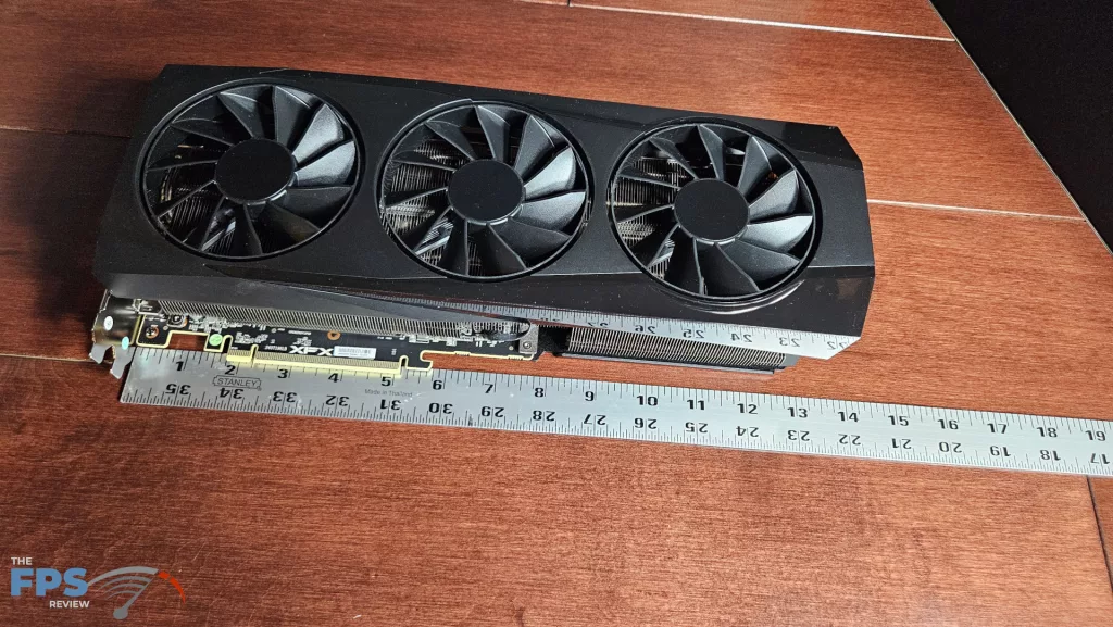 XFX QuickSilver AMD Radeon RX 9070 OC Gaming Edition: measure