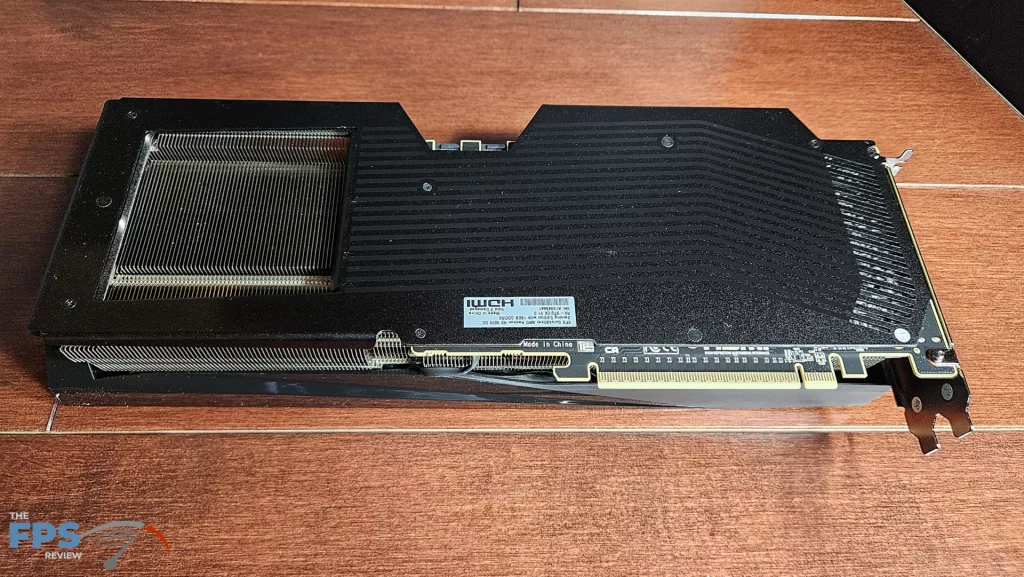 XFX QuickSilver AMD Radeon RX 9070 OC Gaming Edition: back