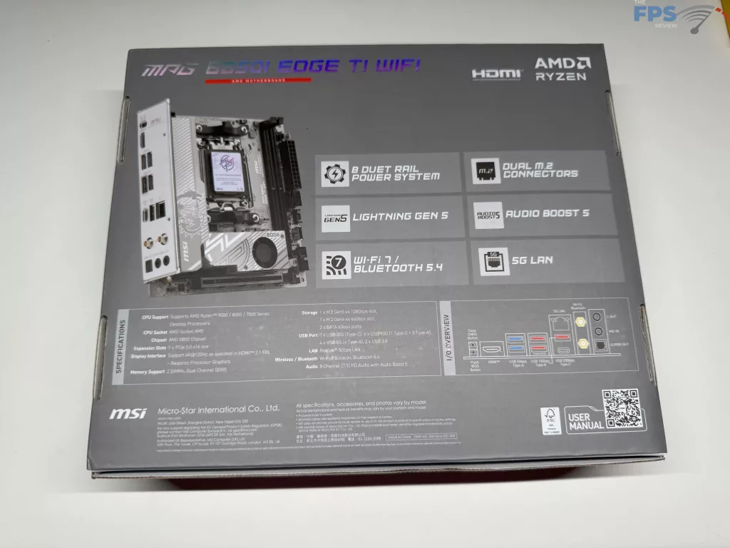 Motherboard box