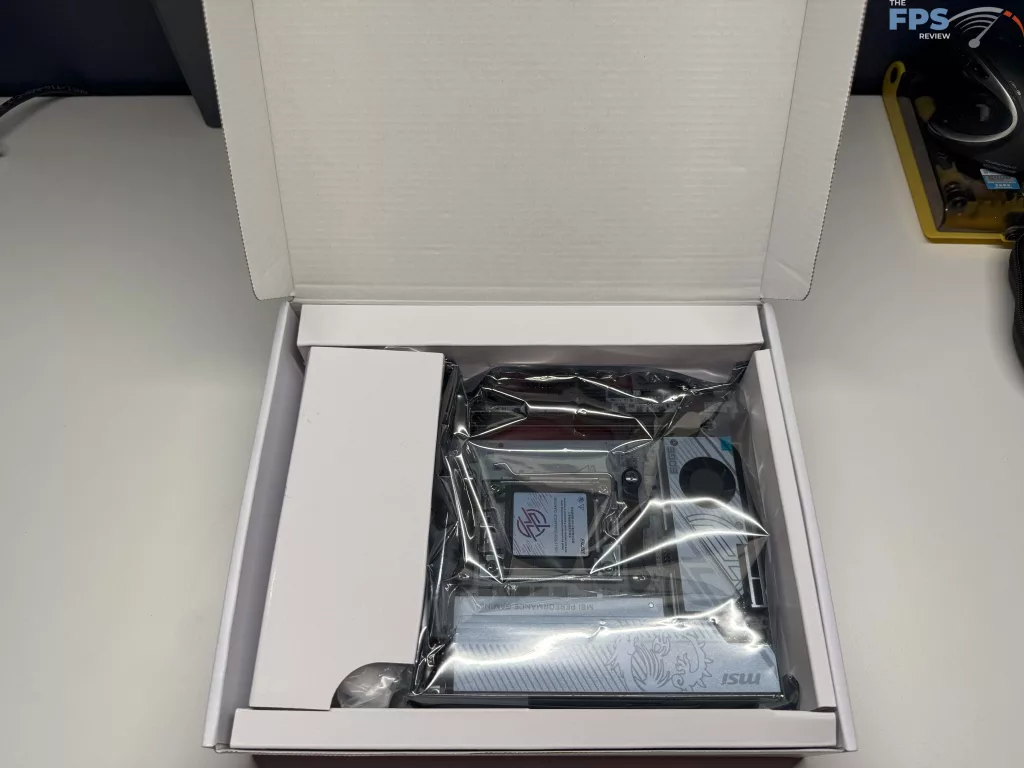 Motherboard box open