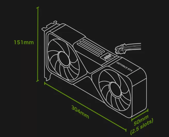 GIGABYTE GeForce RTX 5070 EAGLE OC ICE SFF 12G :NVIDIA SFF program detail