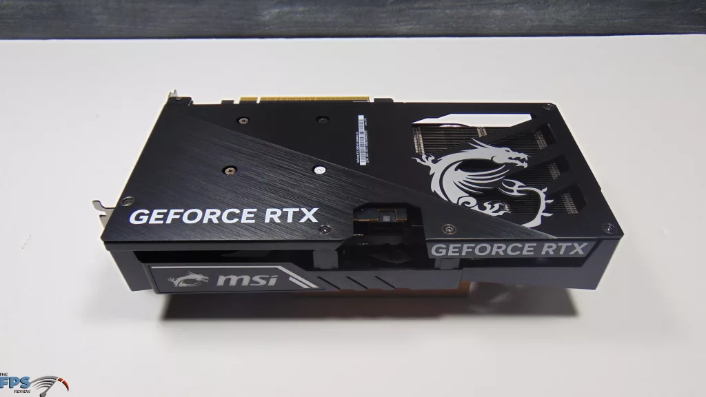 MSI GeForce RTX 5060 8G GAMING OC Bottom View