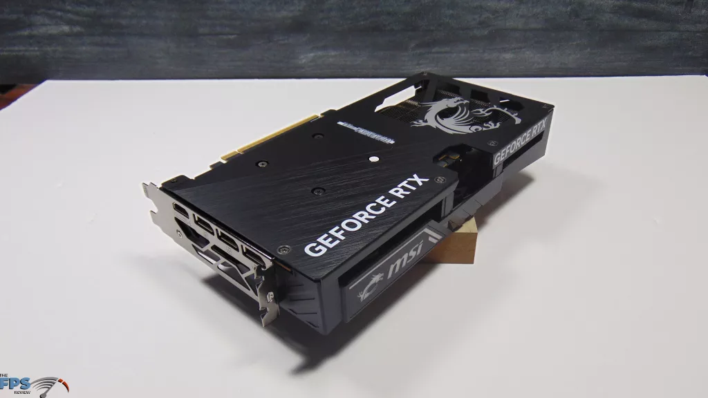 MSI GeForce RTX 5060 8G GAMING OC Bottom View Angled