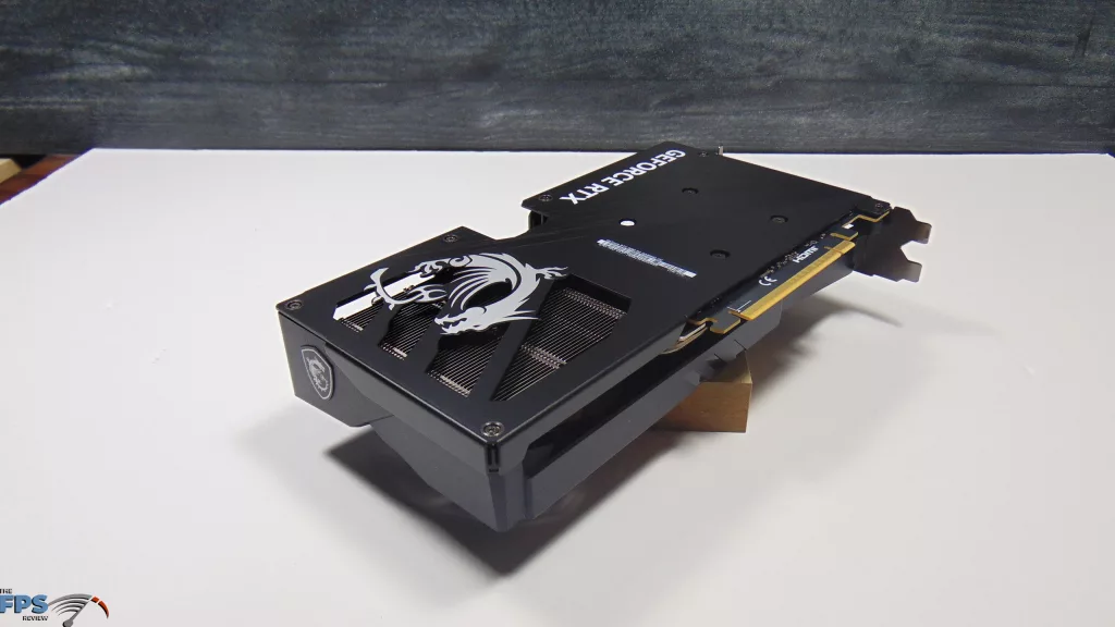 MSI GeForce RTX 5060 8G GAMING OC Bottom View Angled