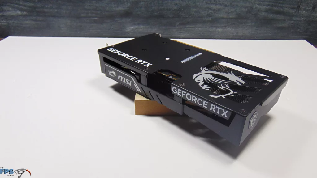 MSI GeForce RTX 5060 8G GAMING OC Bottom View Angled