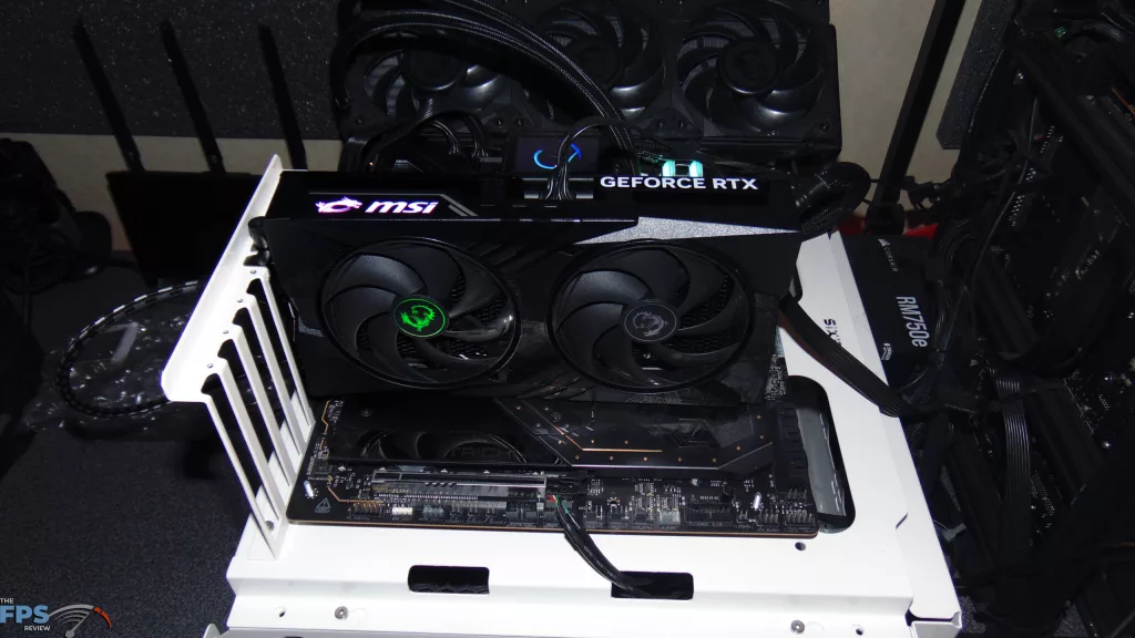 MSI GeForce RTX 5060 8G GAMING OC Installed in Computer RGB