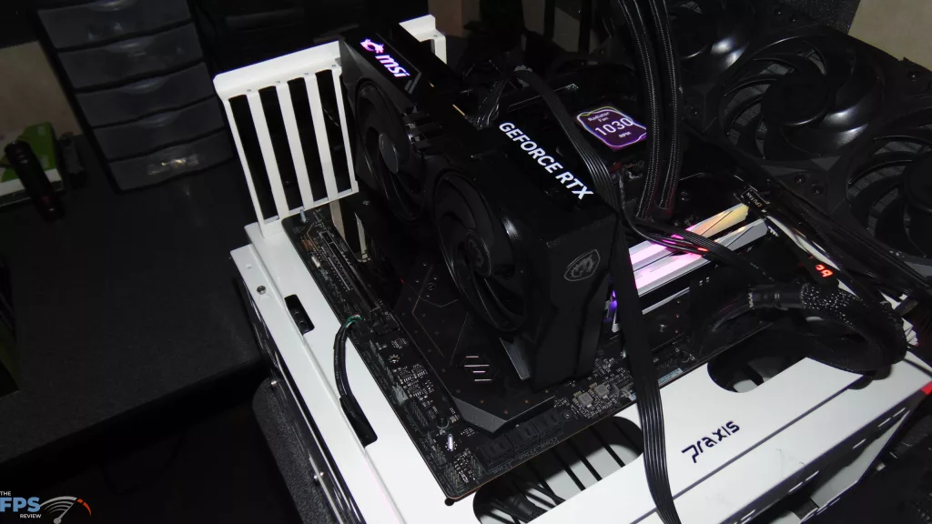 MSI GeForce RTX 5060 8G GAMING OC Installed in Computer RGB