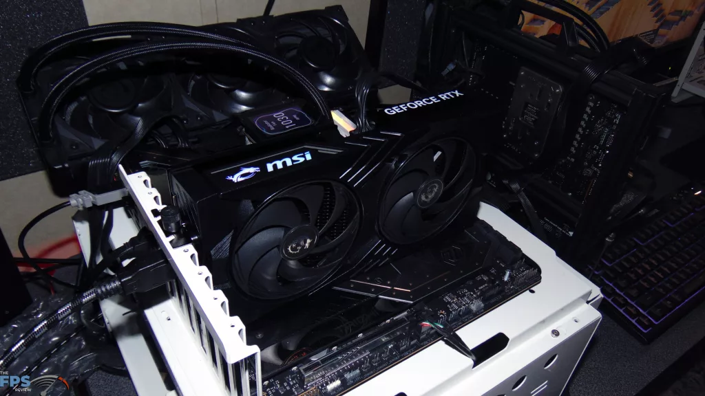 MSI GeForce RTX 5060 8G GAMING OC Installed in Computer RGB