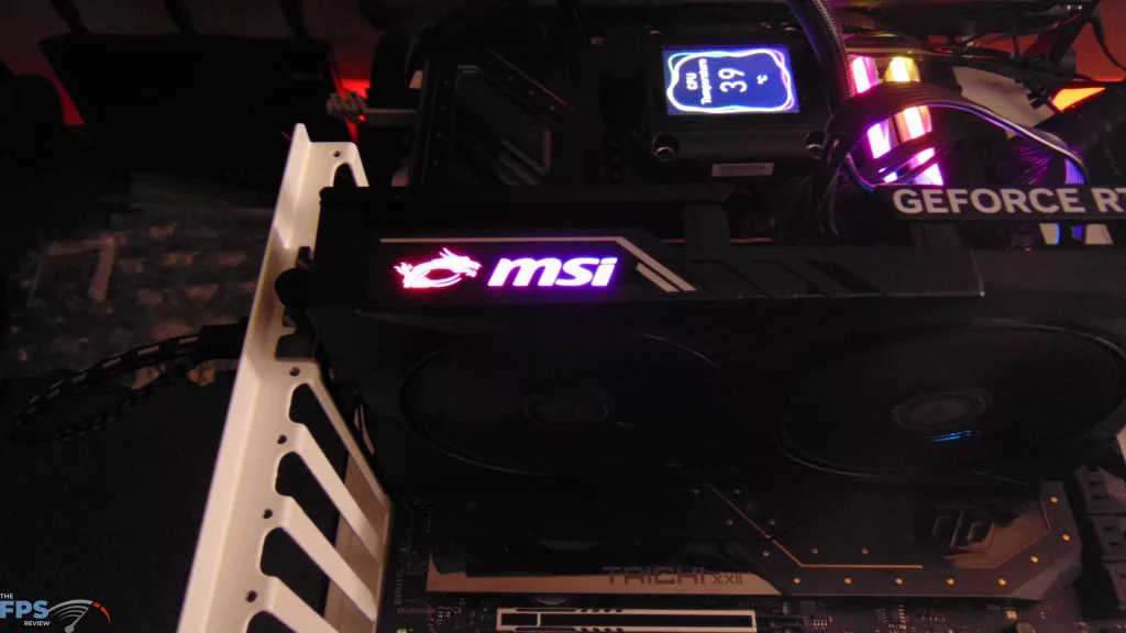 MSI GeForce RTX 5060 8G GAMING OC Installed in Computer RGB
