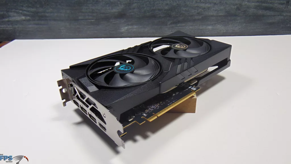 MSI GeForce RTX 5060 8G GAMING OC Top View Angled