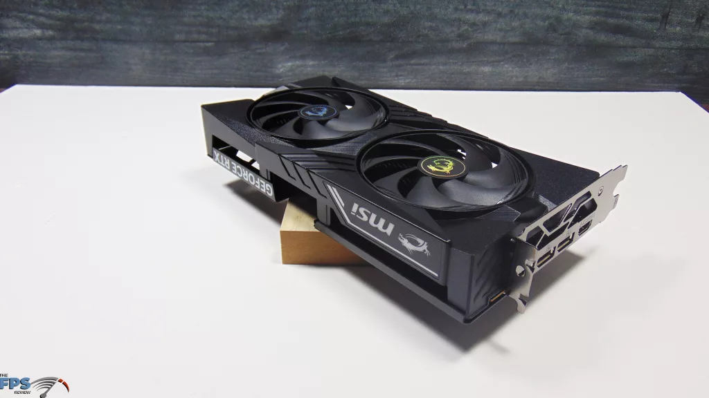 MSI GeForce RTX 5060 8G GAMING OC Top View Angled