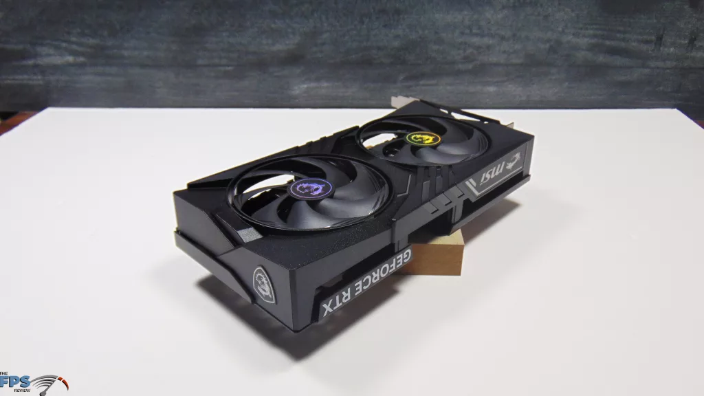 MSI GeForce RTX 5060 8G GAMING OC Top View Angled