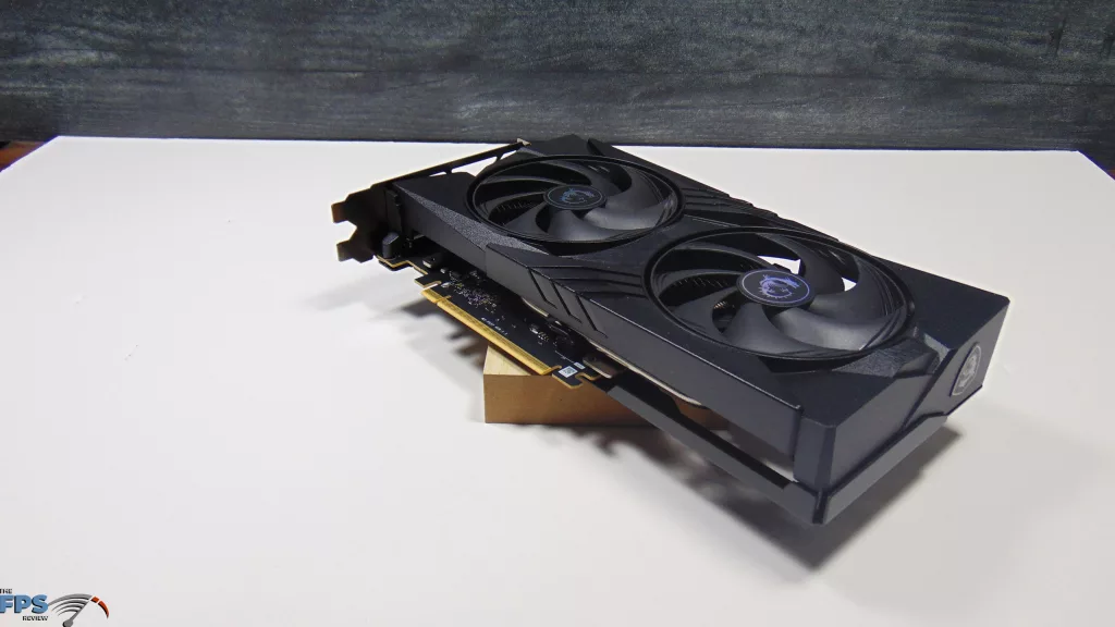 MSI GeForce RTX 5060 8G GAMING OC Top View Angled