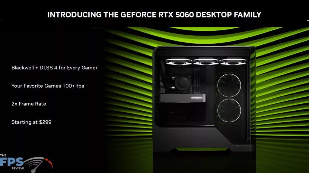 NVIDIA GeForce RTX 5060 Press Deck