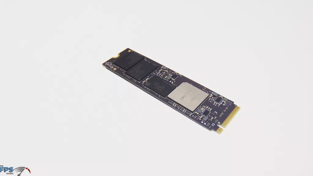 Phison PS5028-E28 Reference Design 2TB PCIe Gen5 M.2 NVMe SSD Top View Angled