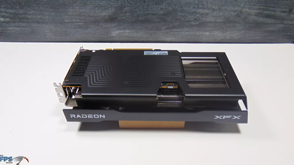 XFX Swift AMD Radeon RX 9060 XT OC Gaming Edition 16GB Card Bottom