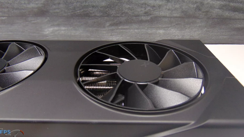XFX Swift AMD Radeon RX 9060 XT OC Gaming Edition 16GB Card Right Fan