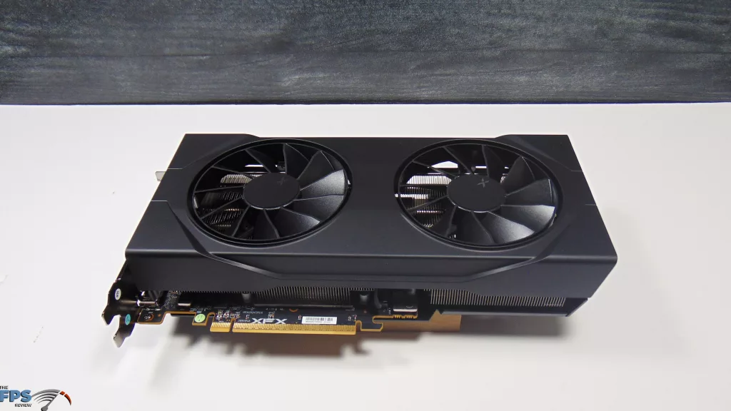 XFX Swift AMD Radeon RX 9060 XT OC Gaming Edition 16GB Card Top