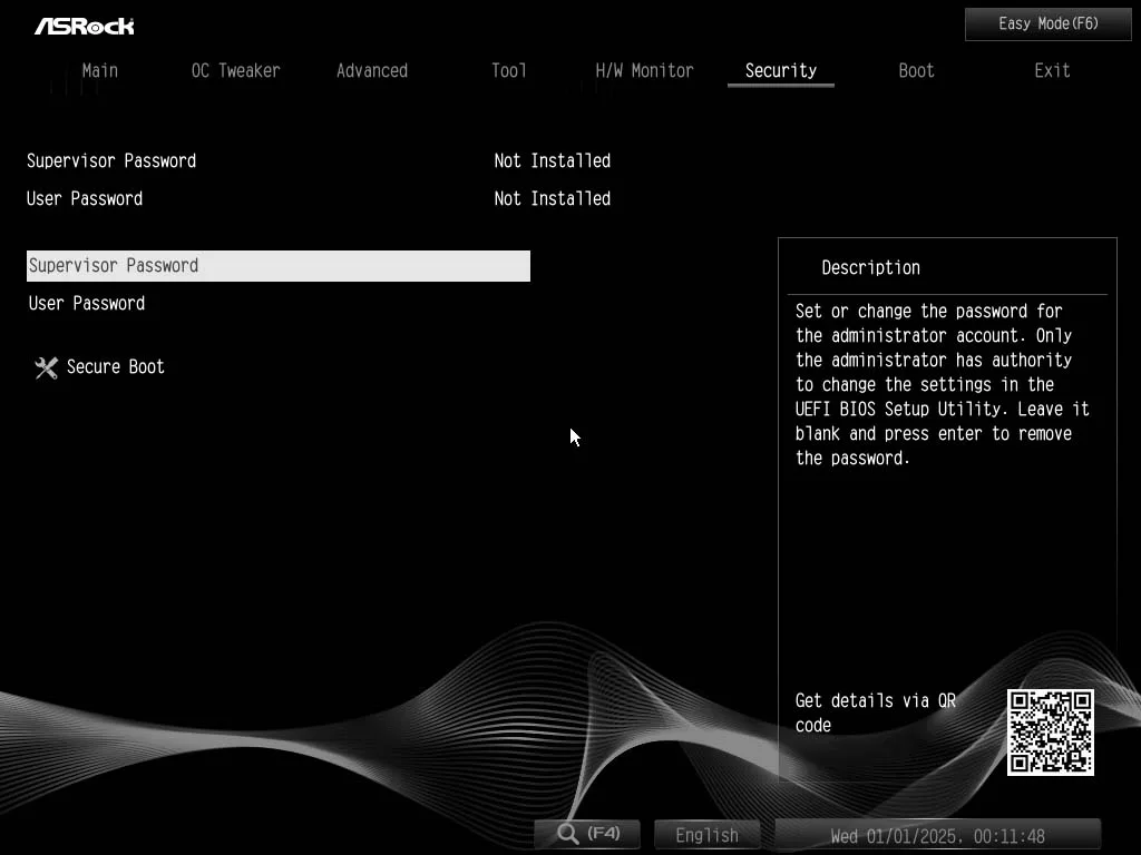 BIOS image