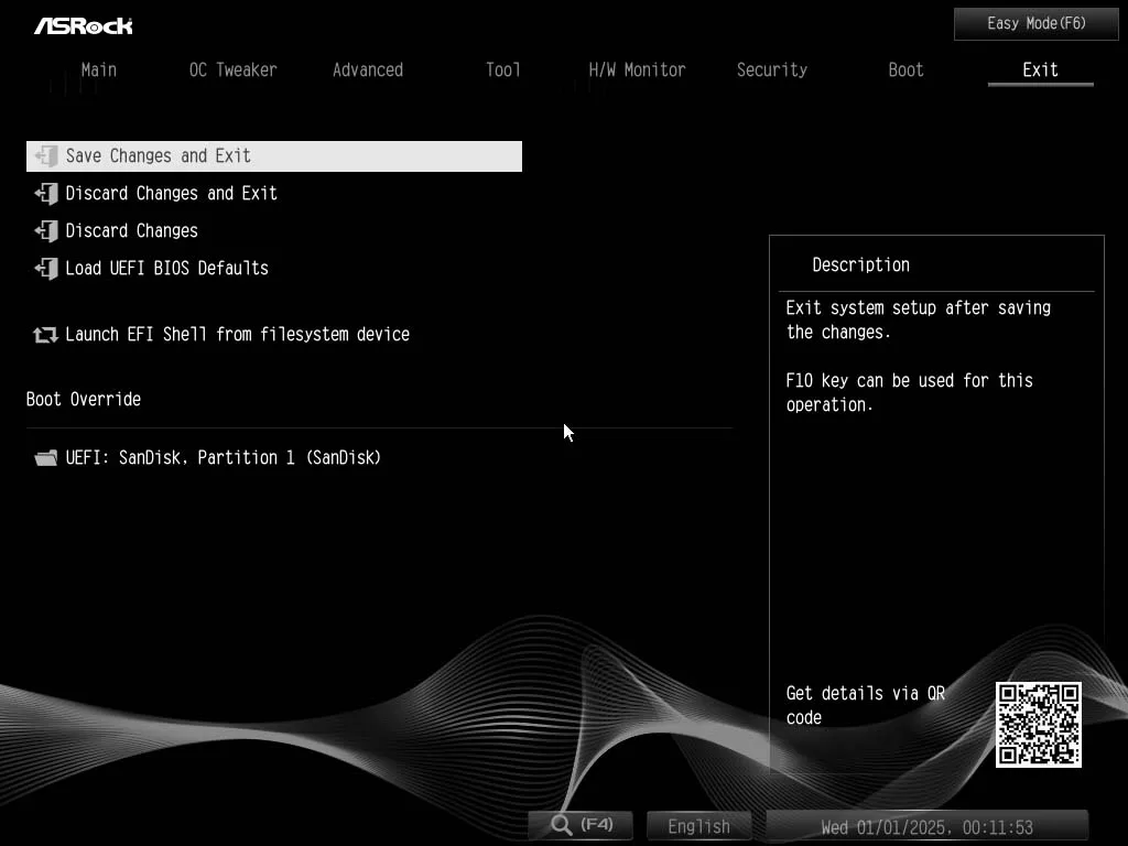 BIOS image