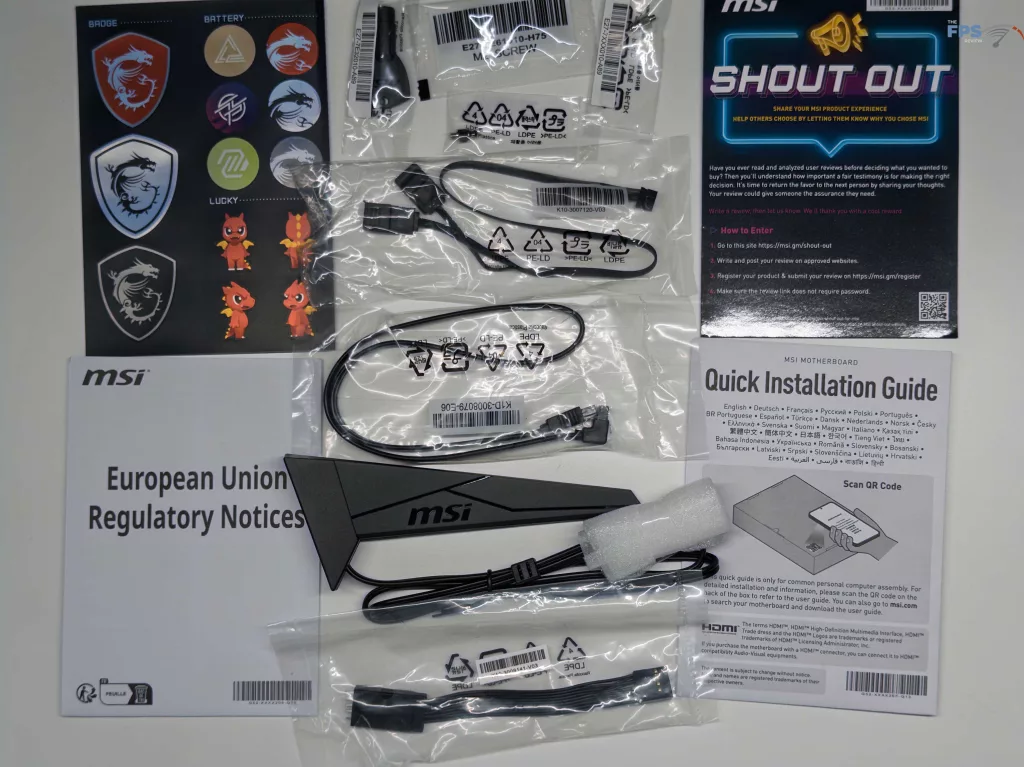 Box contents