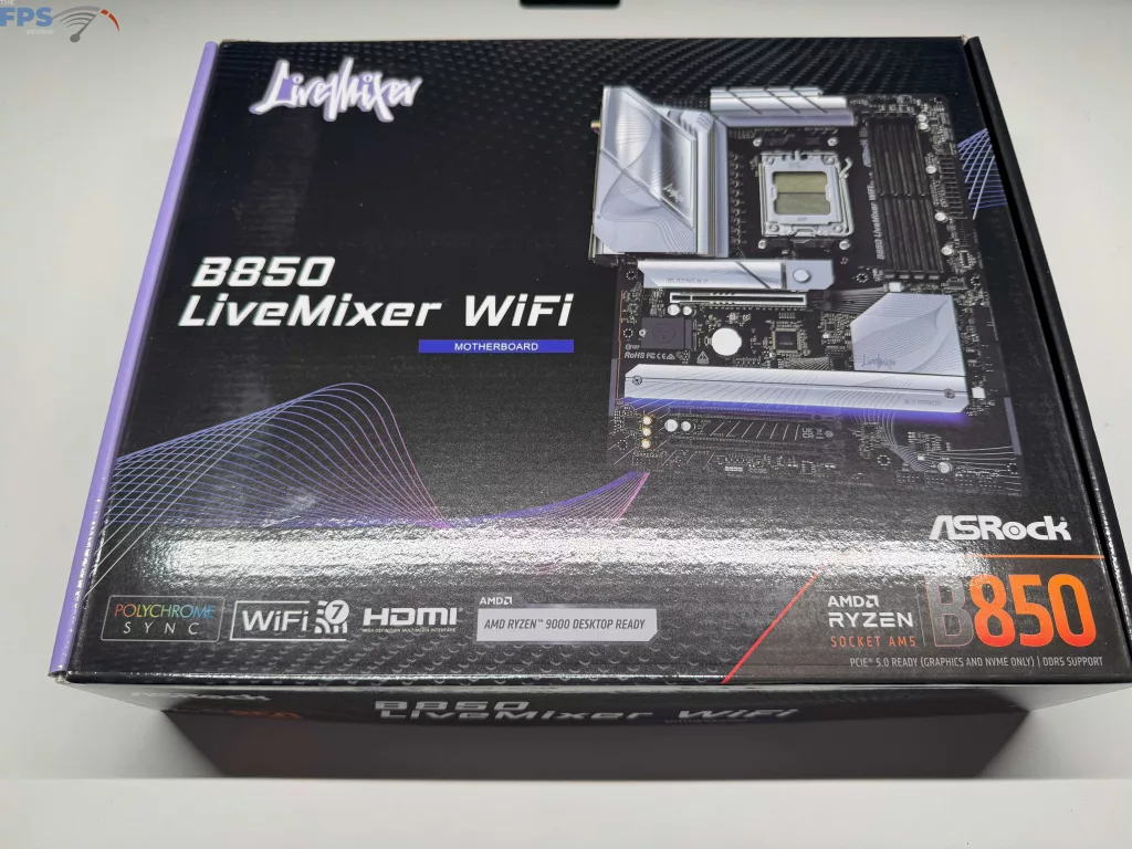 Front of box