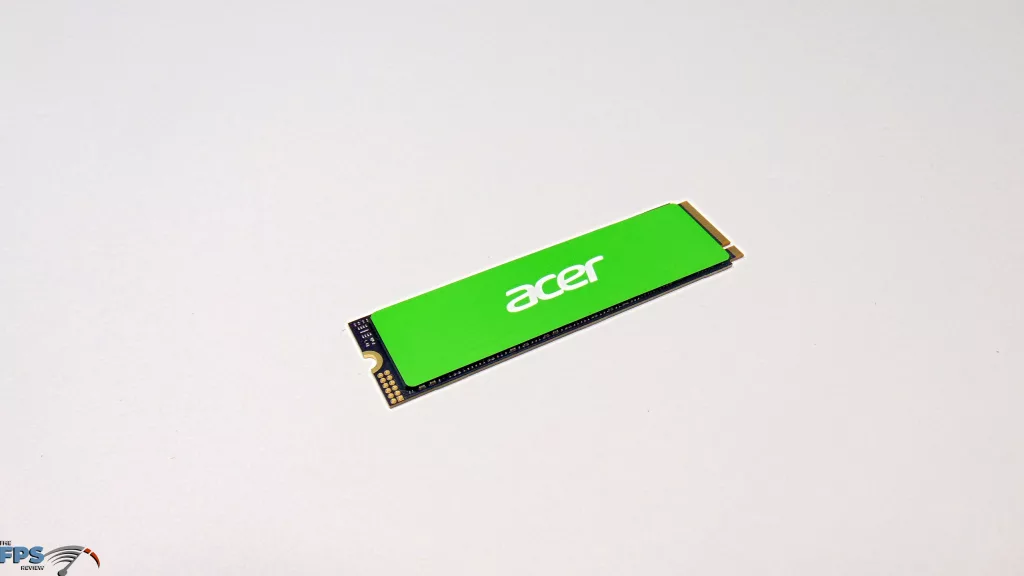 Acer FA200 4TB PCIe Gen4 M.2 NVMe SSD Top Angled View