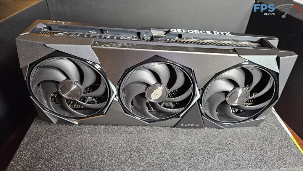 MSI GeForce RTX 5090 32G SUPRIM SOC: video card