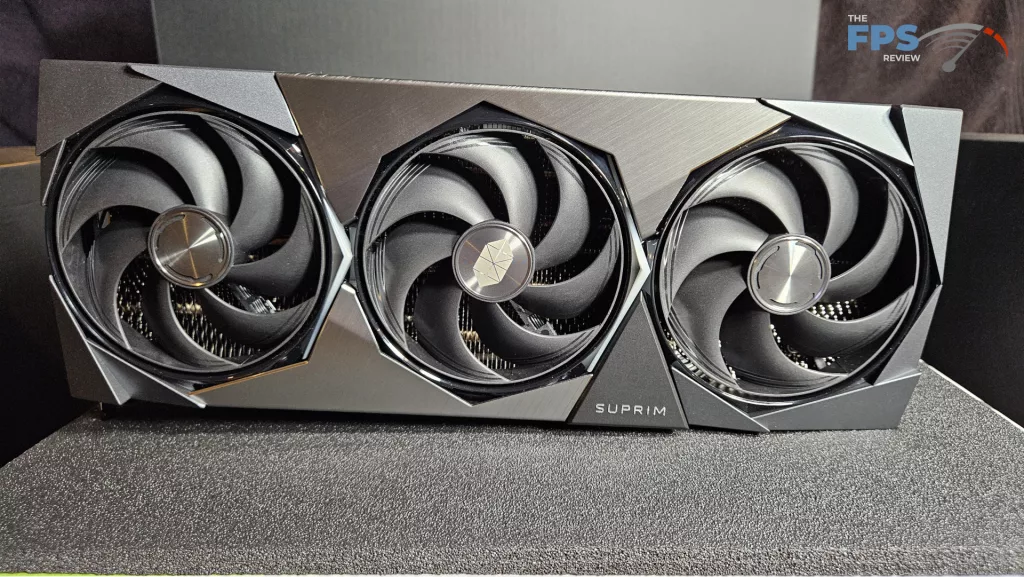MSI GeForce RTX 5090 32G SUPRIM SOC: fans
