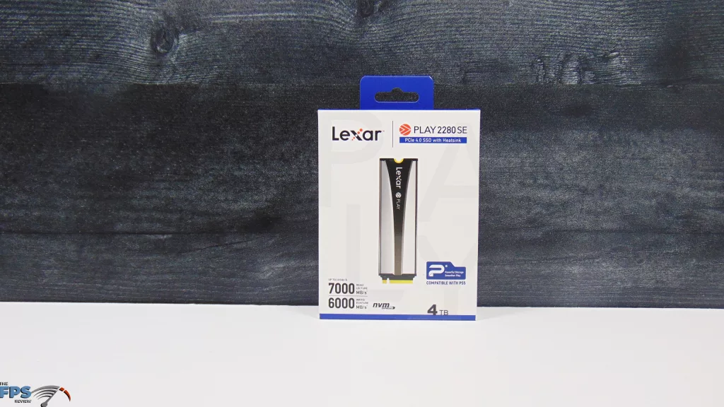 Lexar PLAY 2280 SE 4TB PCIe Gen4 M.2 NVMe SSD Box Front
