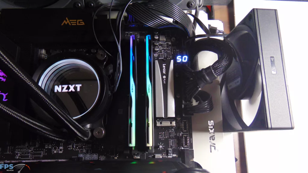 Lexar PLAY 2280 SE 4TB PCIe Gen4 M.2 NVMe SSD Installed In Computer