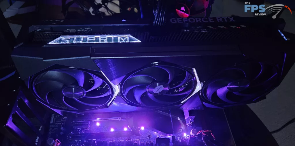 MSI GeForce RTX 5090 32G SUPRIM SOC: RGB4