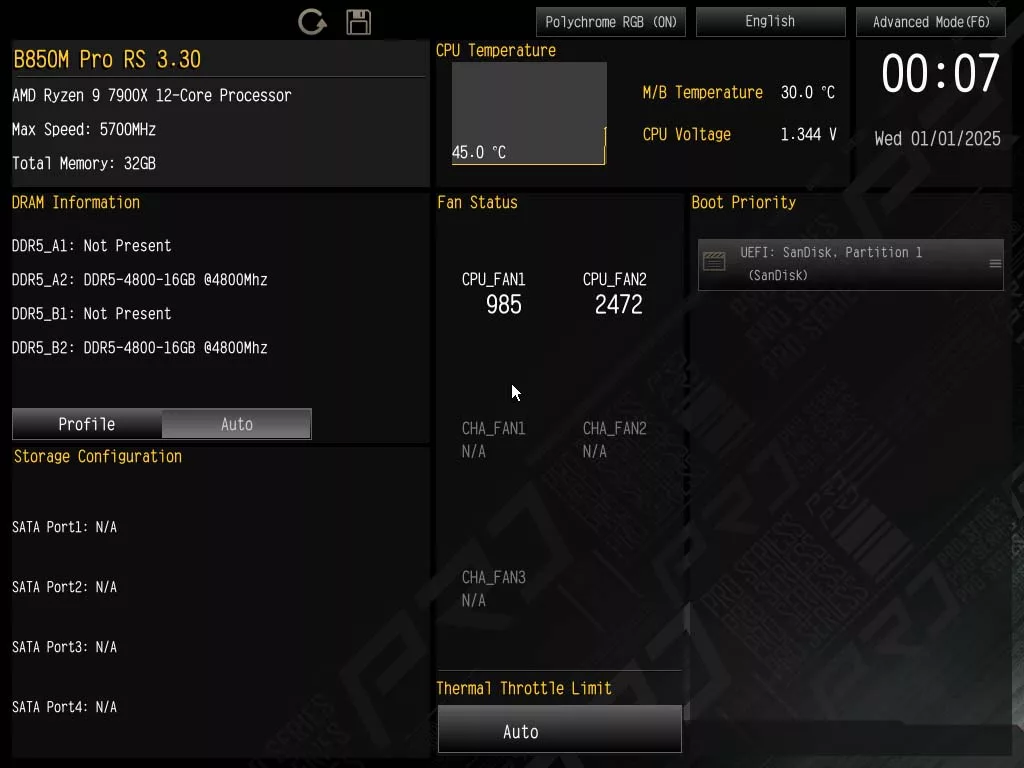 Easy Mode UEFI