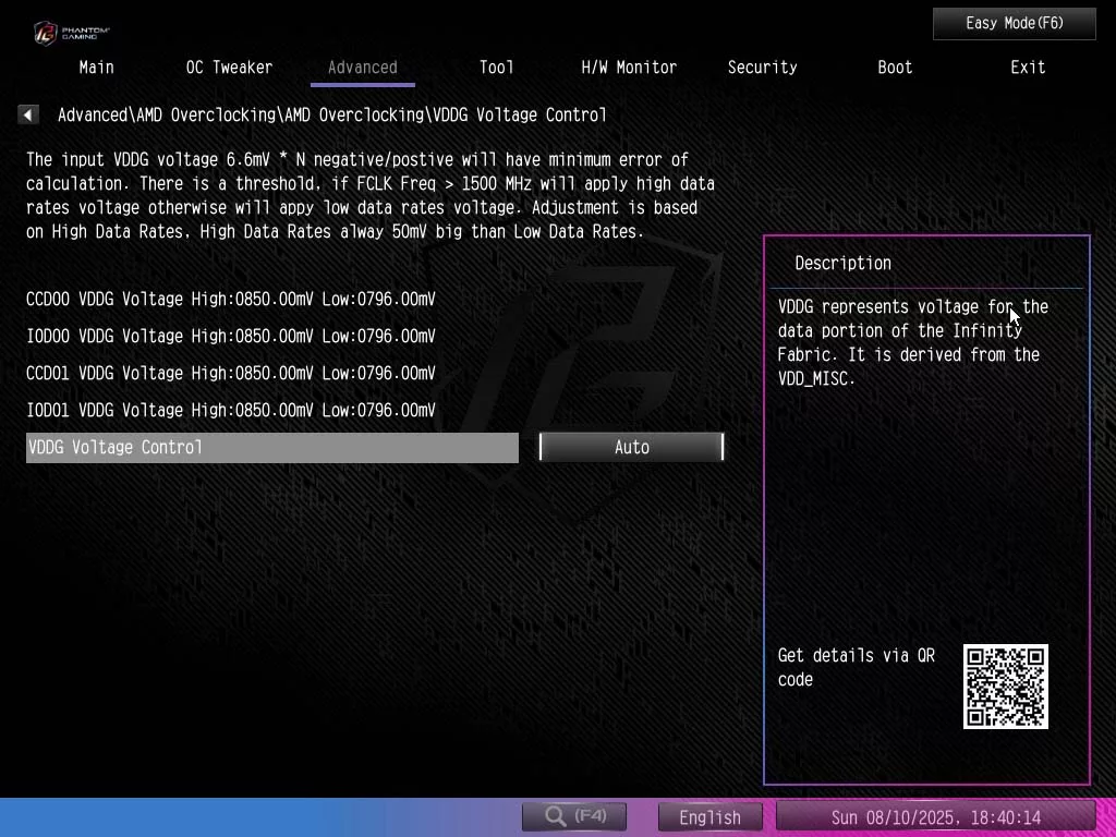 BIOS screen
