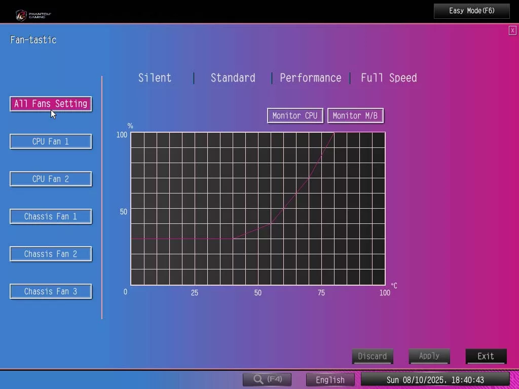 BIOS screen