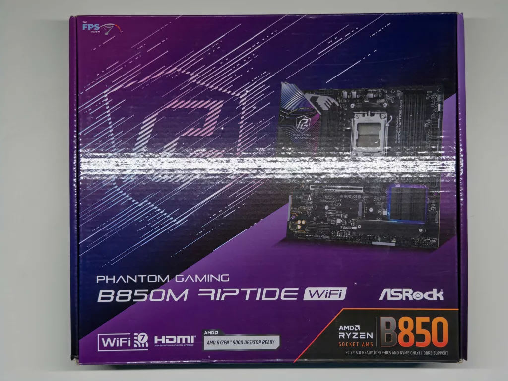 Front of box