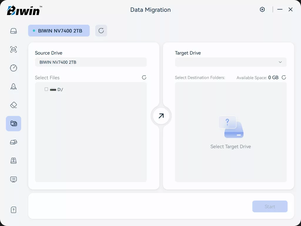 Biwin Intelligence Screenshot