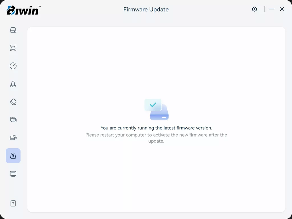 Biwin Intelligence Screenshot