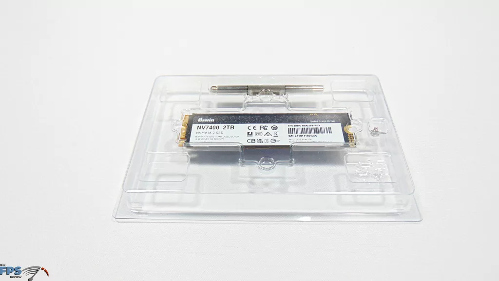 Biwin Black Opal NV7400 2TB PCIe Gen4 M.2 NVMe SSD Box Contents