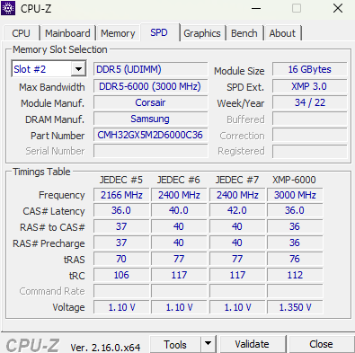 GIGABYTE X870E AORUS MASTER: CPUID-3