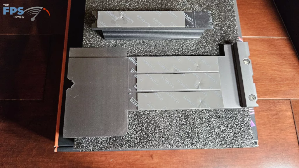 GIGABYTE X870E AORUS MASTER: thermal pads