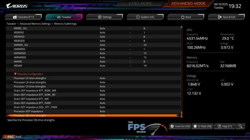 GIGABYTE X870E AORUS MASTER: UEFI/BIOS
