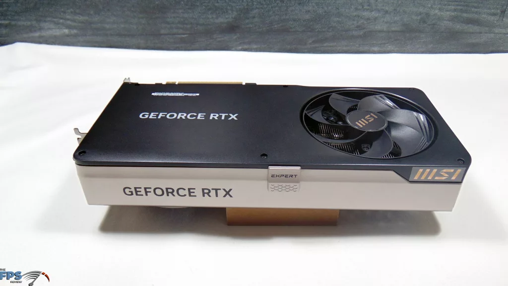 MSI GeForce RTX 5080 16G EXPERT OC Bottom View